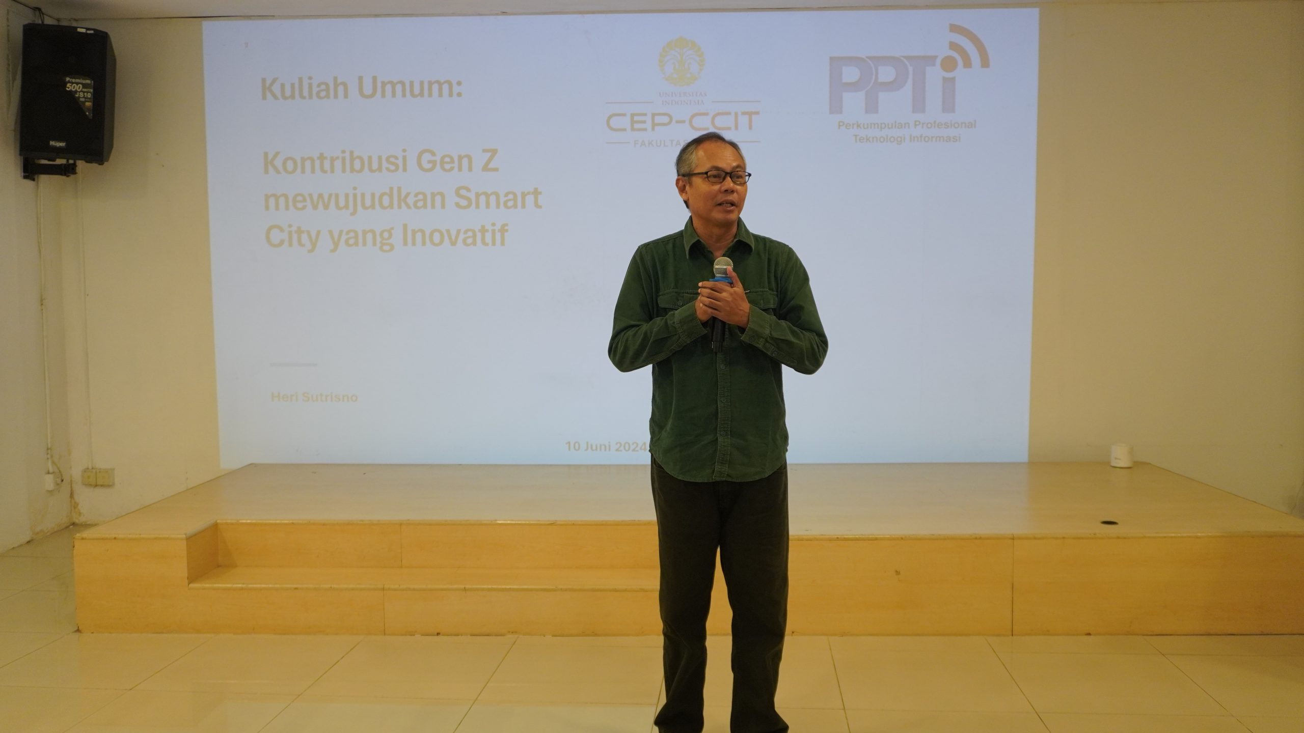 Kuliah Umum Ccit Ftui Menggali Peran Gen Z Dalam Mewujudkan Smart City